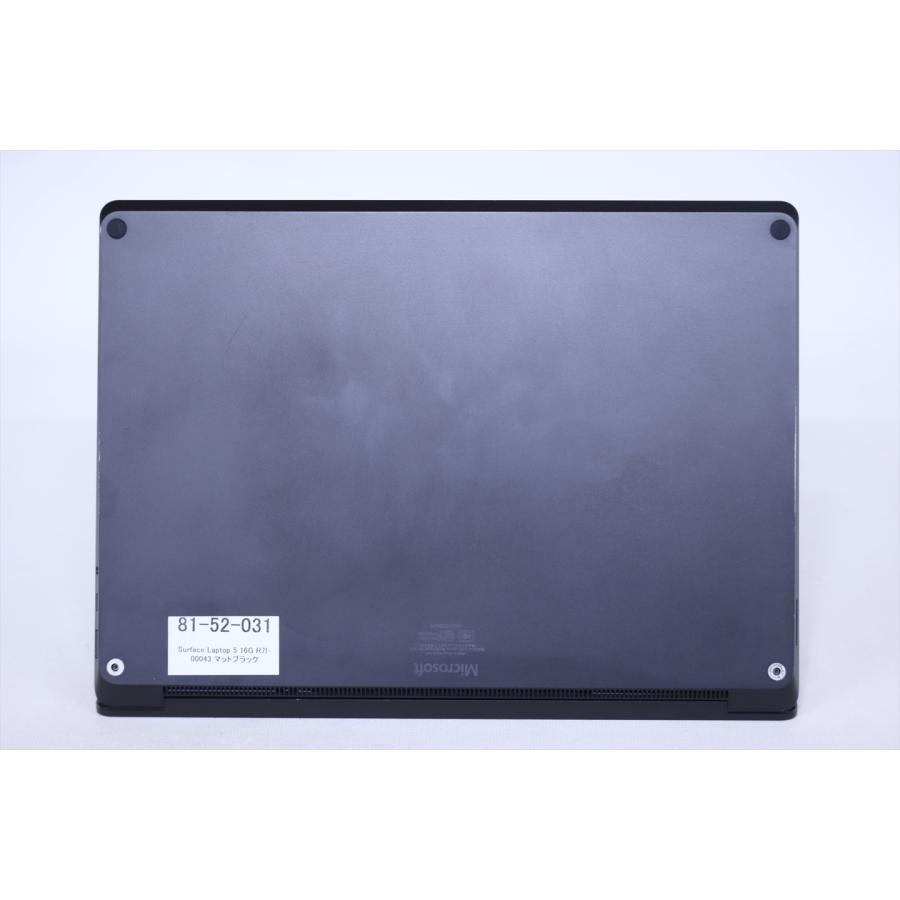 即配 12世代Corei5 16Gメモリ Surface Laptop 5 i5-1245U 16G 256G 13.5タッチ Wi-Fi 6 Win11 リカバリ ブラックカラー ノートパソコン BAA評価の画像