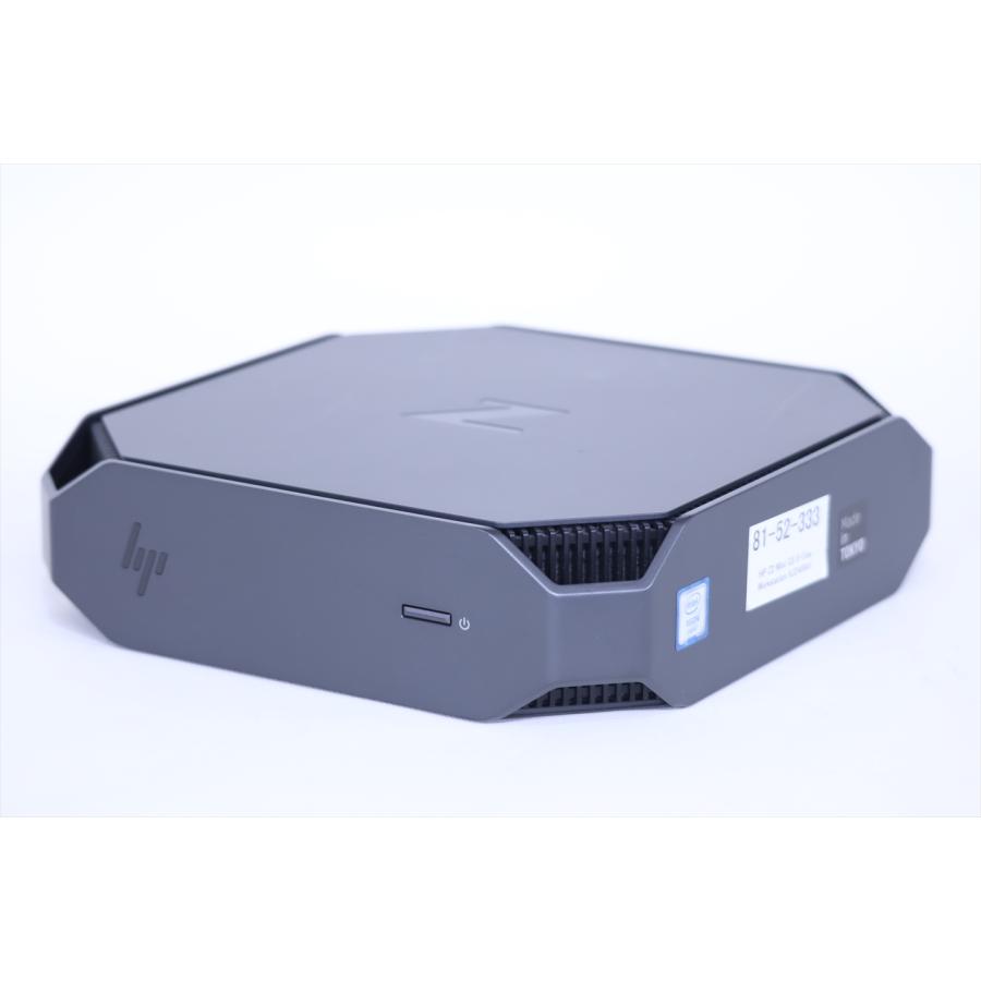 即配 美品 Xeon 6コア 16Gメモリ Quadro搭載 HP Z2 Mini G5 Xeon W-1250 16G 256G Windows11 省スペース デスクトップパソコン S-A評価