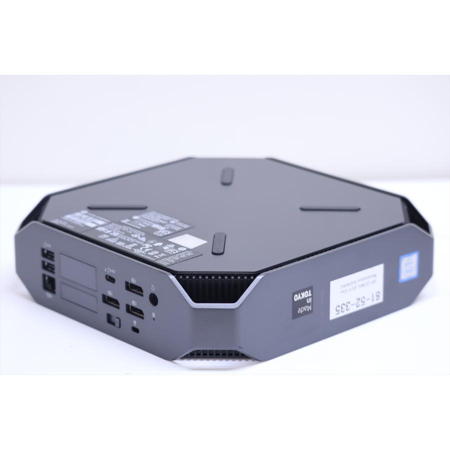即配 良品 グラボQuadro Xeon 6コア 無線LAN搭載 HP Z2 Mini G5 Xeon W-1250 16G 256G T1000 Wi-Fi6 Bluetooth Win11 省スペース デスクトップパソコン A-A評価の画像