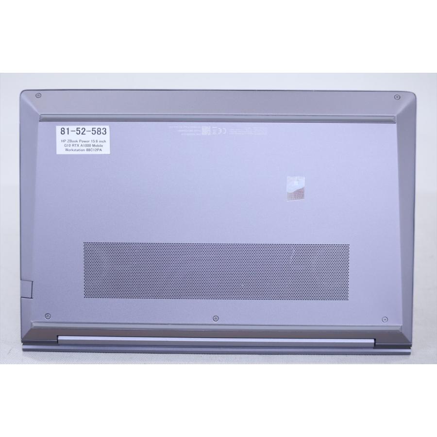 美品 ZBook Power G10 第13世代 i7 32GB 1TB RTX 日本HP 即配 RTX A1000 第13世代Corei7 32Gメモリ HP ZBook Power 15.6