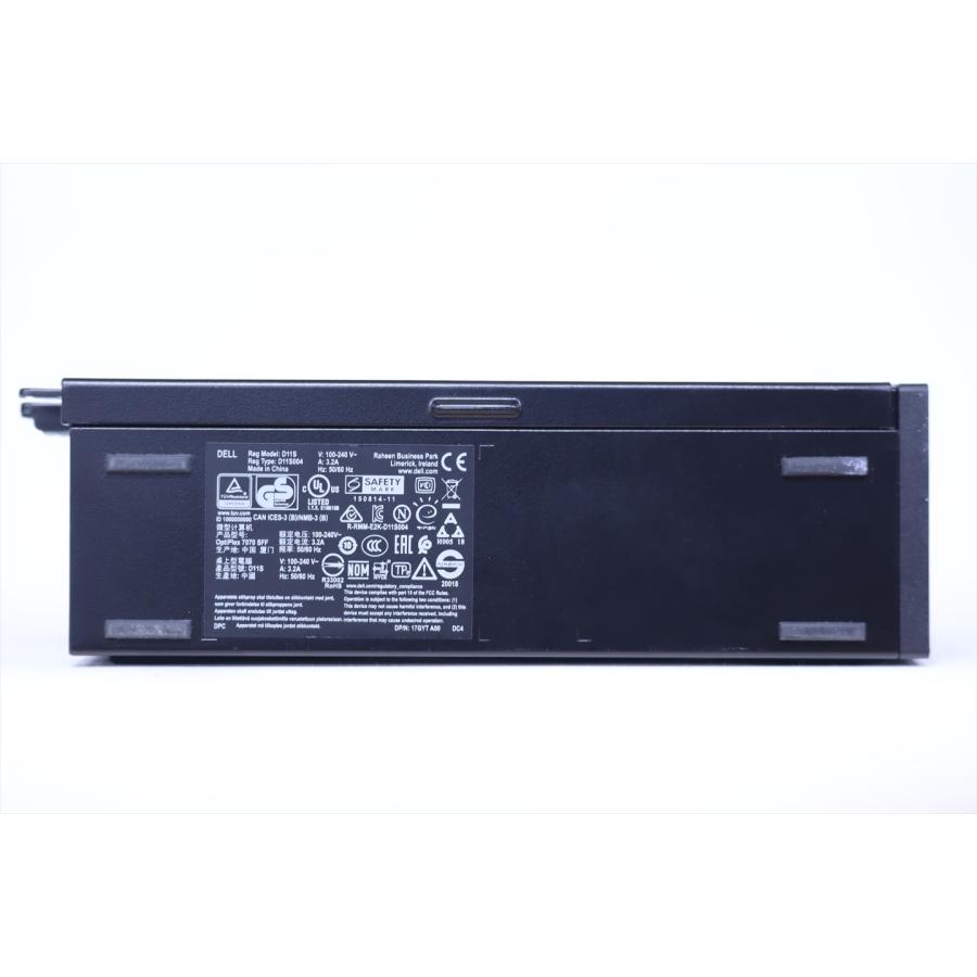 即配 良品 Corei7コンパクトワークステーション Optiplex 7070 SFF i7-9700 16G 256G+1T DVD Office Win11 デスクトップパソコン A-A評価の画像