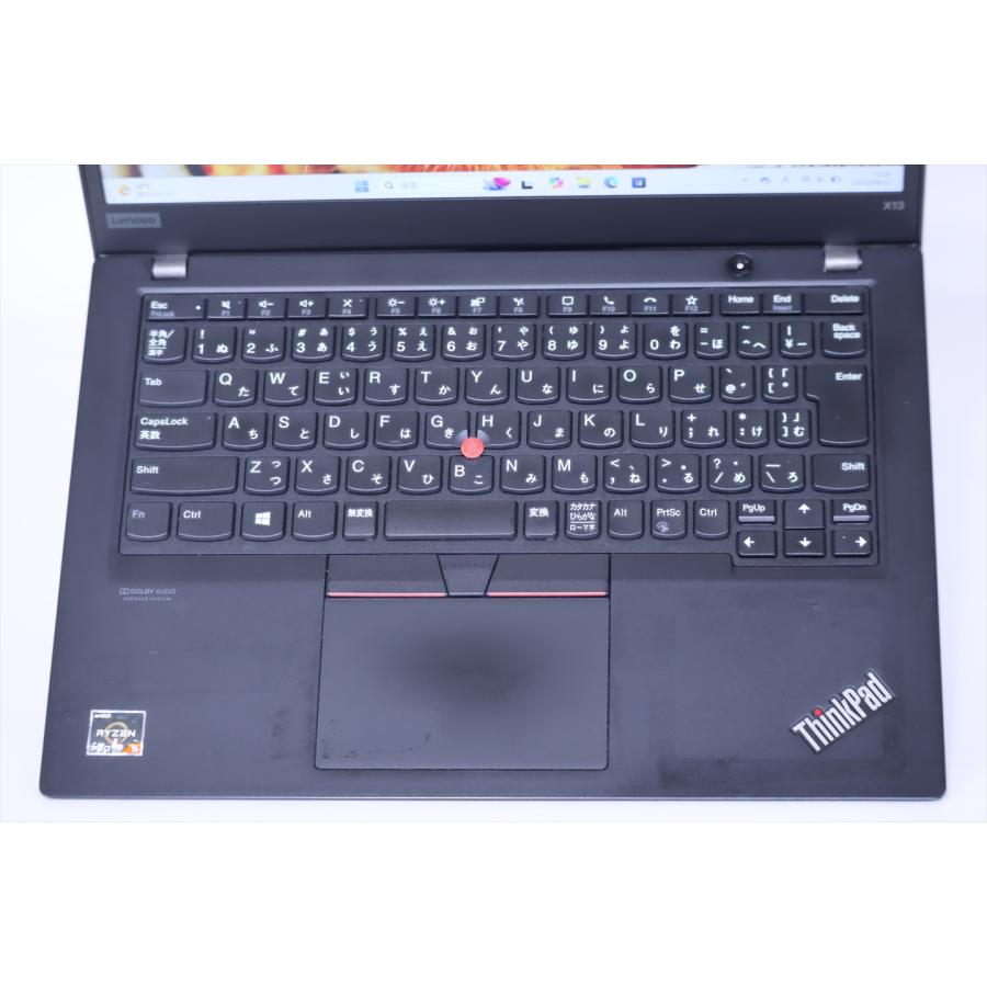 ThinkPad X 即配 バッテリー良好 薄型フラットボディ X13 Gen1 Ryzen5