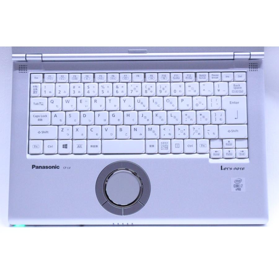 即配 希少パワフルモデル 10世代Corei7 Let's note CF-LV9T11VS LTE i7-10810U 16G SSD512G 14.0FHD Wi-Fi6 Win11リカバリ 軽量 ノートパソコン BBA評価の画像