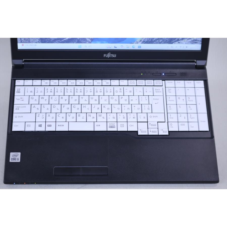 LIFEBOOK A 即配 良品 2022年モデル 新品SSD換装済 A5510/FX i5-10210U