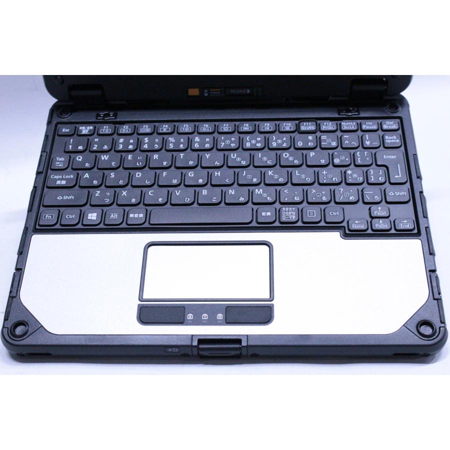 即配 累積800時間 美品 頑丈タブレットPC TOUGHBOOK CF-20E0385VJ i5-7Y57 4G SSD128G 10.1WUXGA 顔認証 Win11リカバリ ノートパソコン SAA評価の画像
