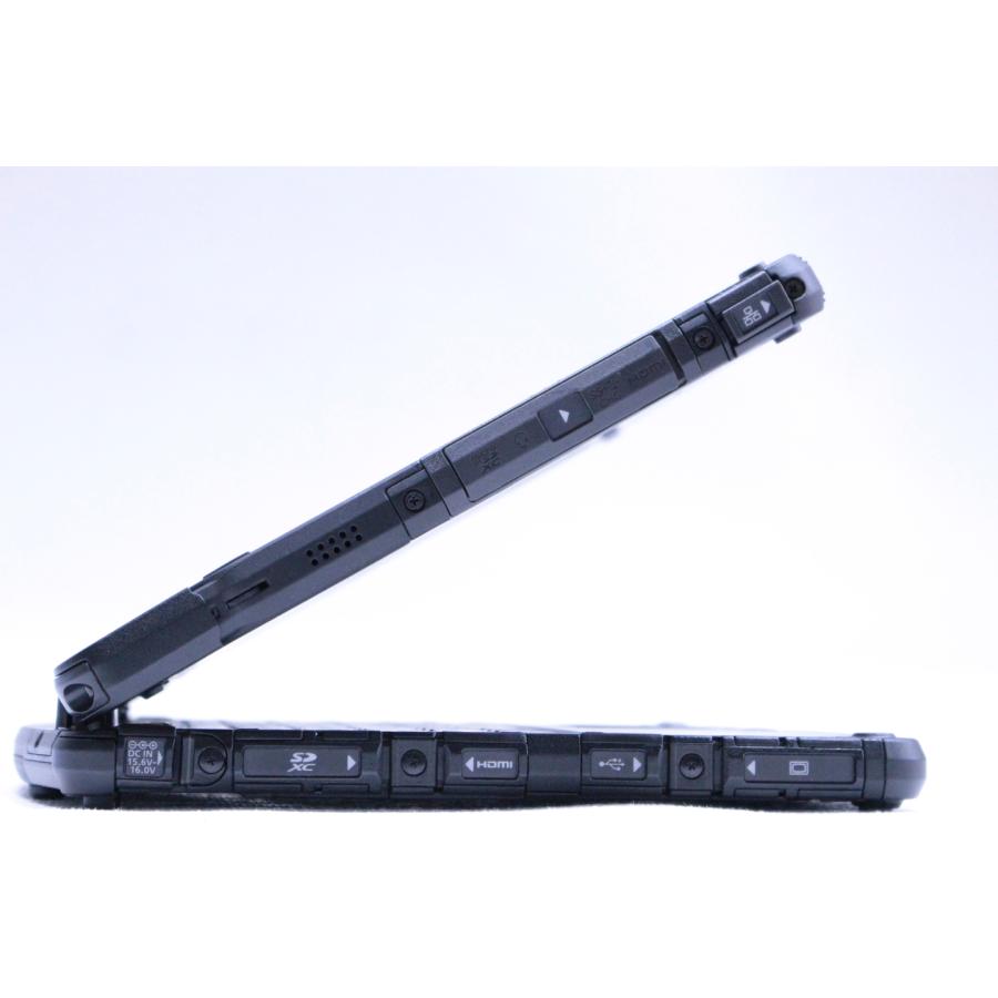 即配 累積800時間 美品 頑丈タブレットPC TOUGHBOOK CF-20E0385VJ i5-7Y57 4G SSD128G 10.1WUXGA 顔認証 Win11リカバリ ノートパソコン SAA評価の画像