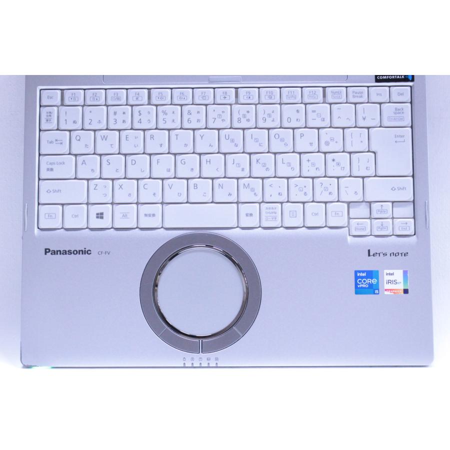 即配 希少タッチ液晶 バッテリー良好 11世代Corei5 Let's note CF-FV1R12VS LTE i5-1145G7 16G SSD256G 14.0QHD Win11リカバリ ノートパソコン BBA評価の画像