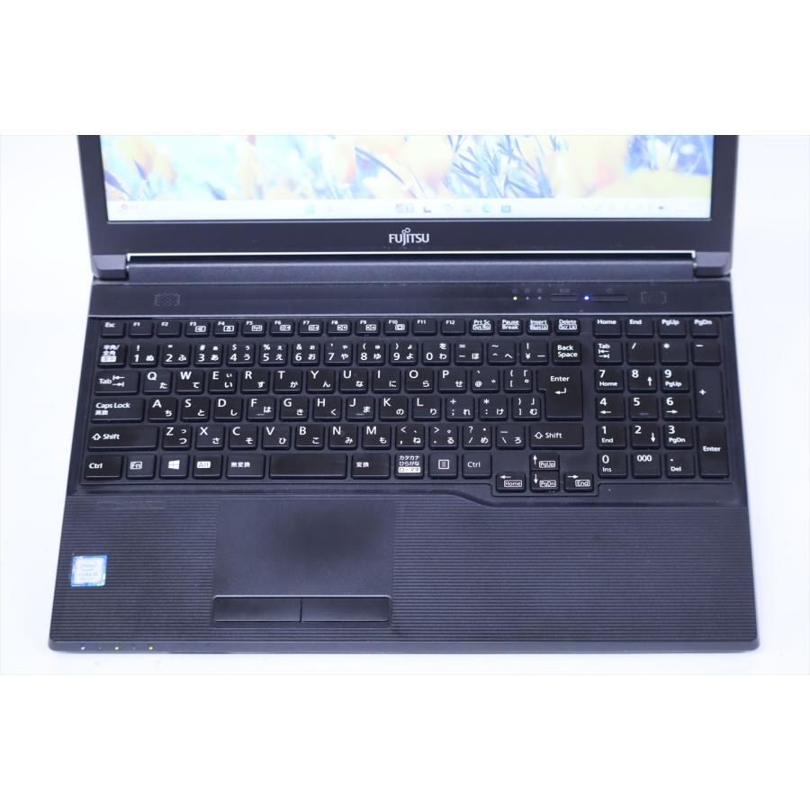 即配 即使用OK LIFEBOOK A579/A i5-8265U 8G 512G 15.6TFT DVD Office Win11 2019年モデル ノートパソコン BAA評価の画像
