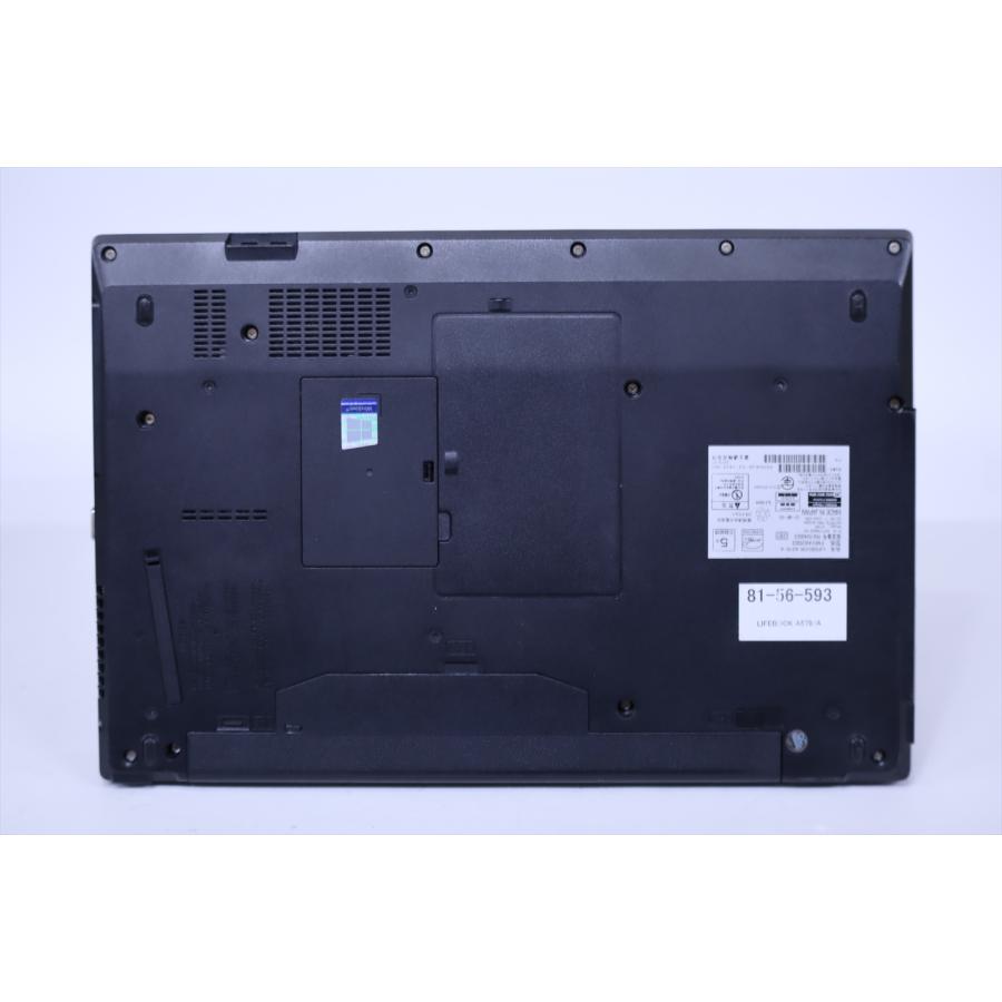 即配 即使用OK LIFEBOOK A579/A i5-8265U 8G 512G 15.6TFT DVD Office Win11 2019年モデル ノートパソコン BAA評価の画像