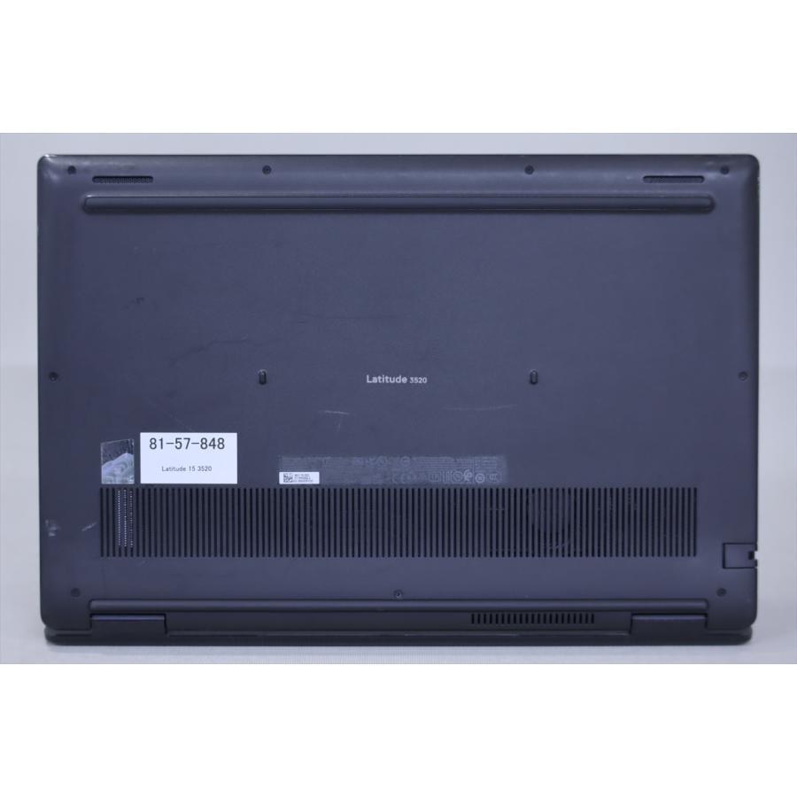 DELL 2022年薄ボディ快速モデル 11世代Corei5 Latitude 15 3520 i5-1145G7 16G 256G 15.6FHD Wi-Fi6 リカバリ バッテリー良 BAA評価の画像