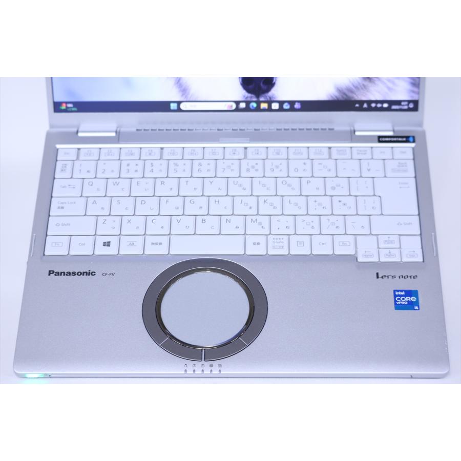 即配 良品 薄軽量快速モデル バッテリー良 11世代Corei5 Let's note CF-FV1RDEVS i5-1145G7 8G 256G 14.0QHD Win11 リカバリ ノートパソコン AAA評価の画像