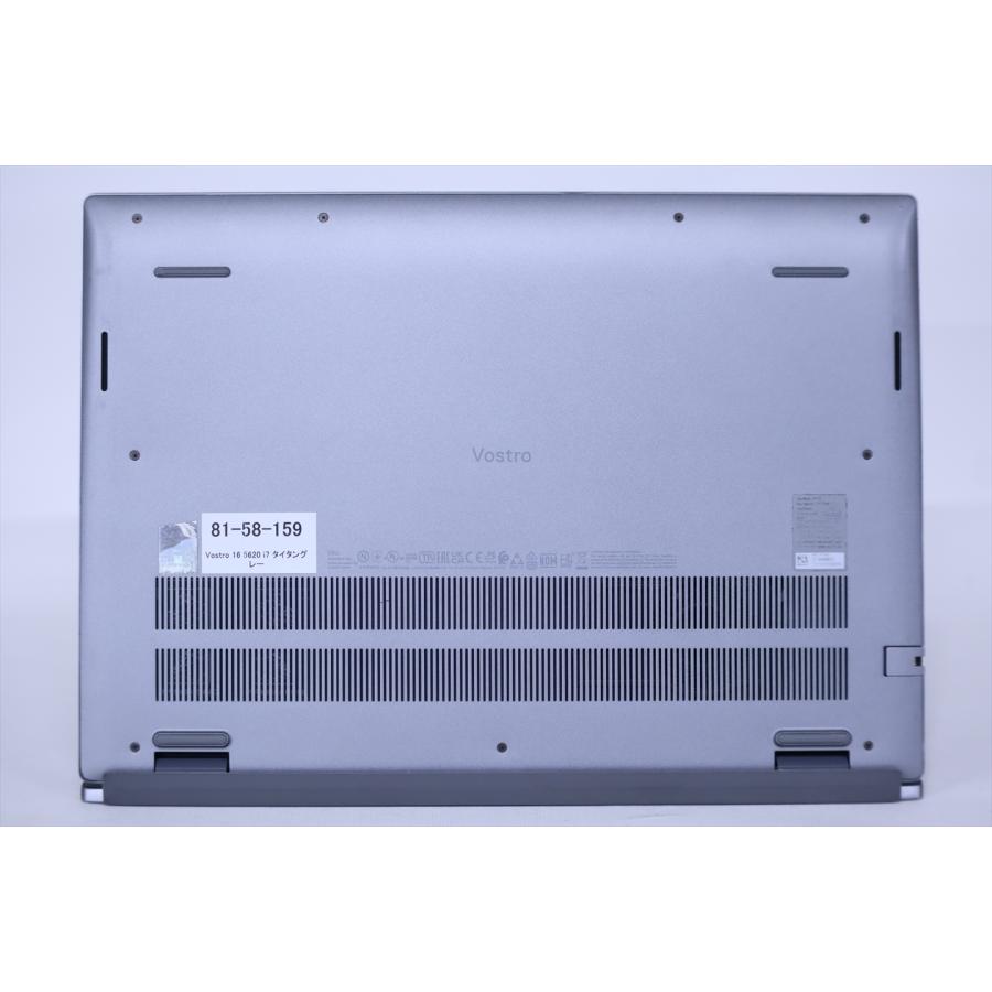 即配 2022年パワフルモデル 12世代Corei7 Vostro 16 5620 i7-1260P 16G 新品SSD256G 16.0WUXGA Wi-Fi 6 Windows11 バッテリー良 ノートパソコン BAA評価の画像