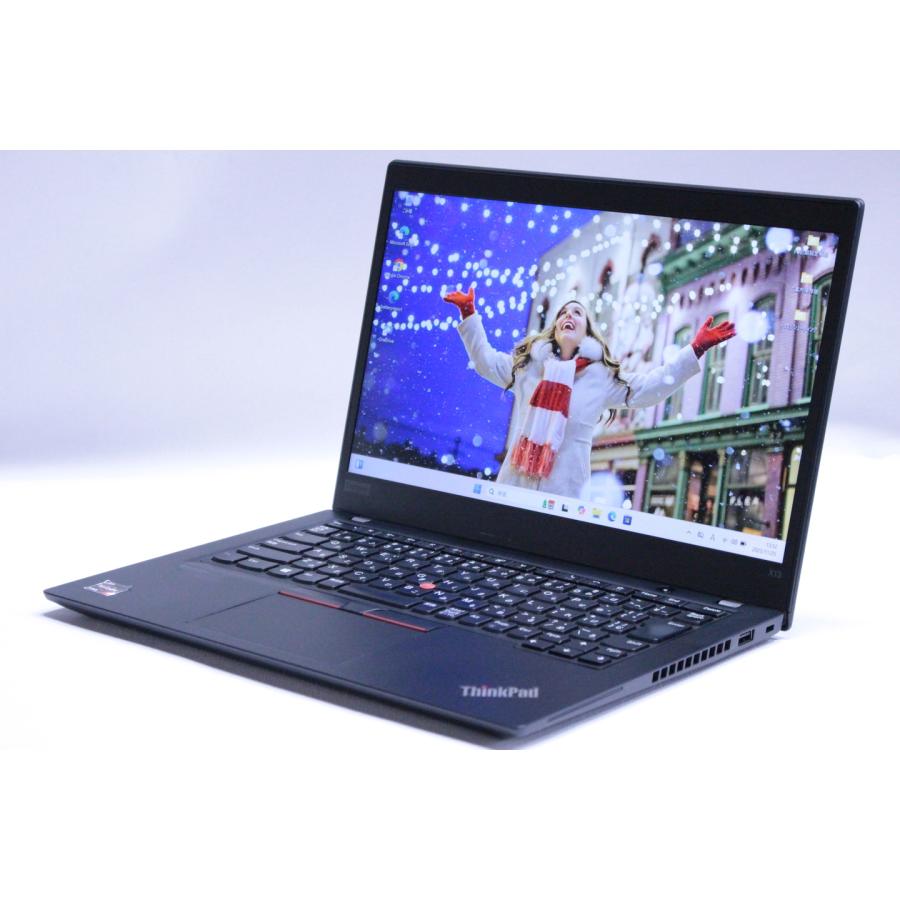 美品 ThinkPad X Ryzen 5PRO 4650U オフィス2021付 ThinkPad X 即配 2021年Ryzen5-6C12THモデル X13 Gen1 Ryzen5 PRO