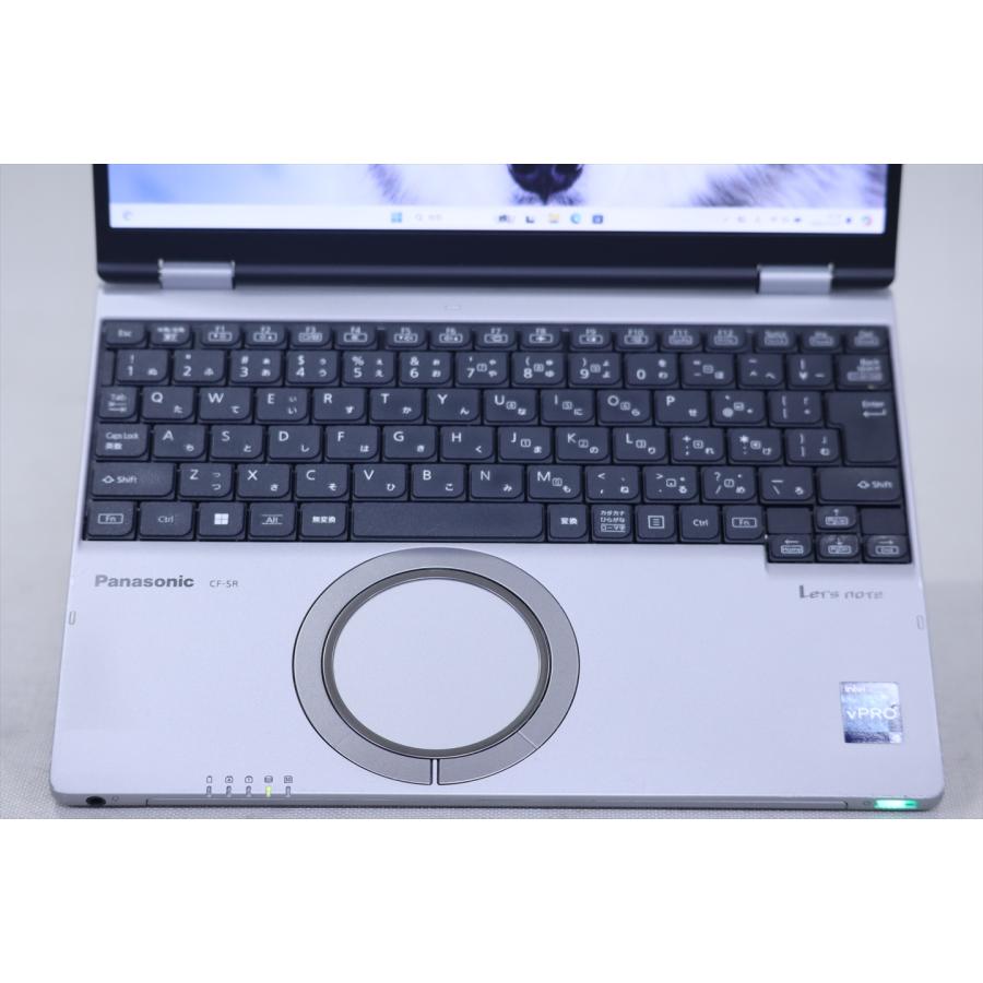 即配 2023年モデル 累積時間少 Let's note CF-SR4RDAAS i5-1345U 16G 256G 12.4WUXGA+ Wi-Fi6E Win11 リカバリ ノートパソコン BAA評価の画像
