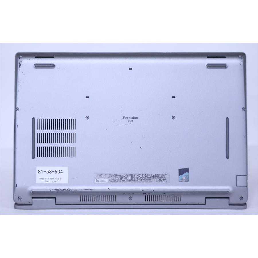 即配 2022年パワフルモデル 12世代Corei7 32Gメモリ Precision 3571 i7-12800H 32G 256G 15.6FHD NVIDIA T600 Wi-Fi6E Windows11 ノートパソコン BAA評価の画像