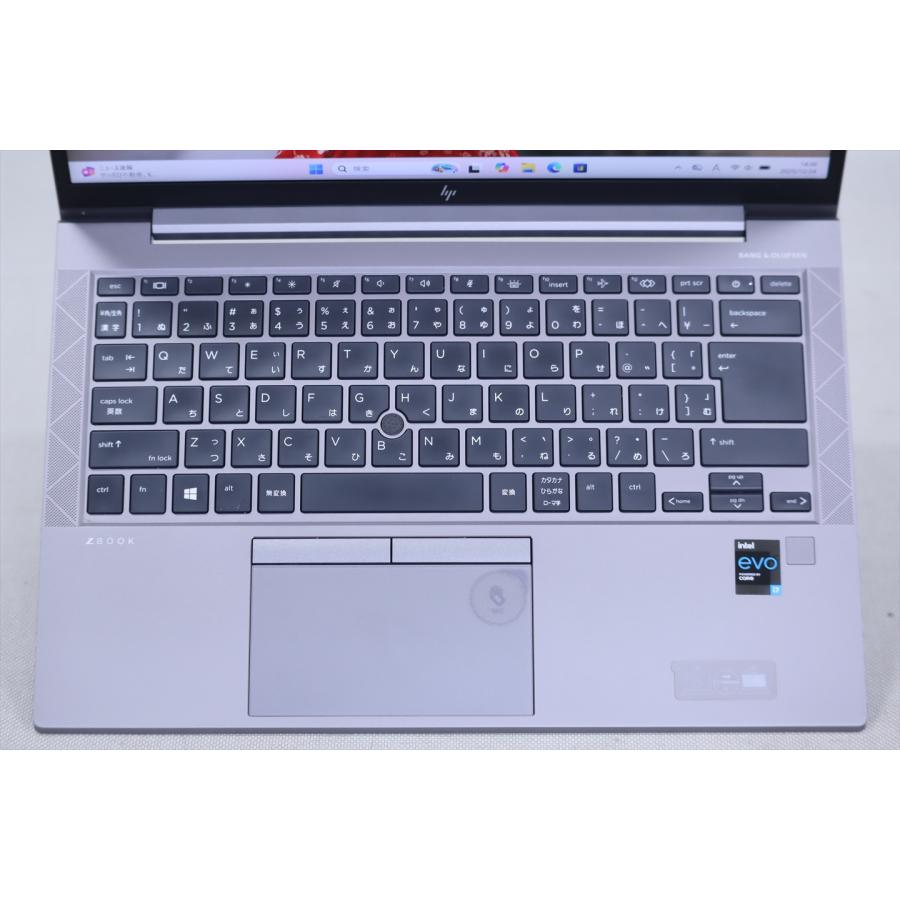即配 良品 2021年軽量快速ワークステーション HP ZBook Firefly G8 i7-1165G7 16G 512G 14.0FHD NVIDIA Wi-Fi6 Office Win11 ノートパソコン AAA評価の画像