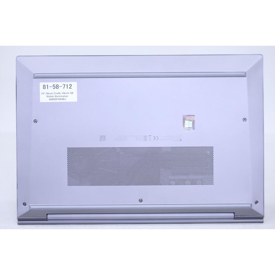 即配 良品 2021年軽量快速ワークステーション HP ZBook Firefly G8 i7-1165G7 16G 512G 14.0FHD NVIDIA Wi-Fi6 Office Win11 ノートパソコン AAA評価の画像