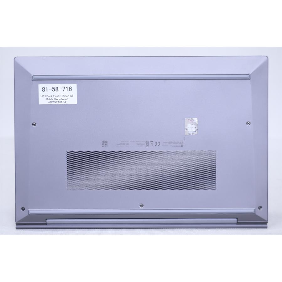 即配 良品 2021年軽量快速ワークステーション HP ZBook Firefly G8 i7-1165G7 16G 512G 14.0FHD NVIDIA Wi-Fi6 Office Win11 ノートパソコン AAA評価の画像