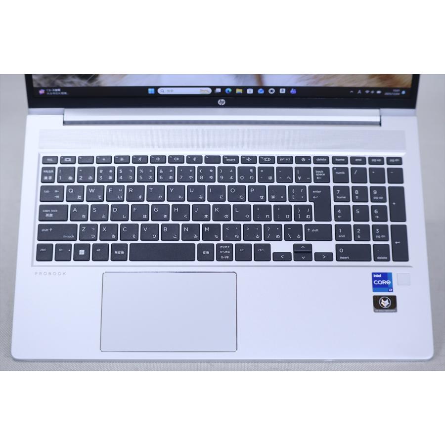 即配 2022年パワフルモデル 12世代Corei7 16Gメモリ HP ProBook 450 G9 i7-1255U 16G 512G 15.6FHD Wi-Fi6 Win11 リカバリ ノートパソコン BAA評価の画像