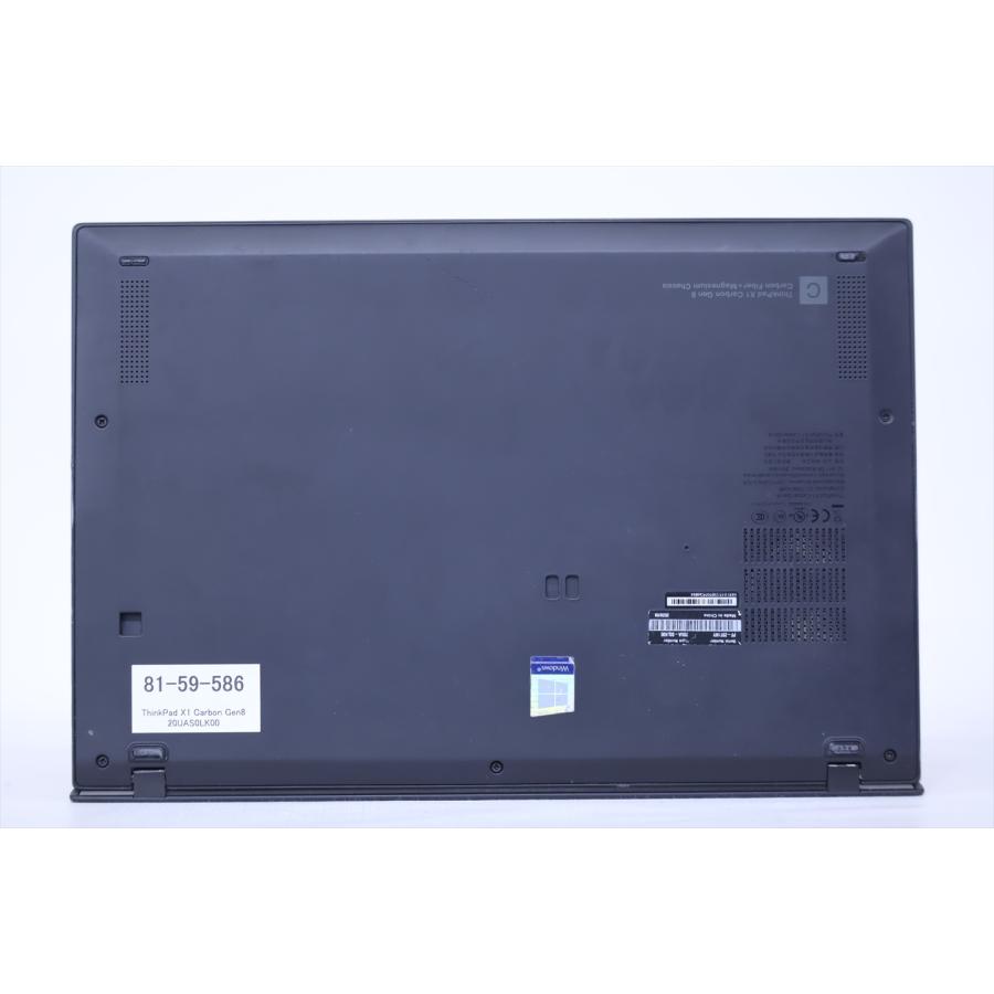 即配 良品 2020年モデル 10世代Corei5 ThinkPad X1 Carbon Gen8 LTE i5-10210U 8G 256G 14.0FHD Wi-Fi6 バッテリー良 ノートパソコン AAA評価の画像
