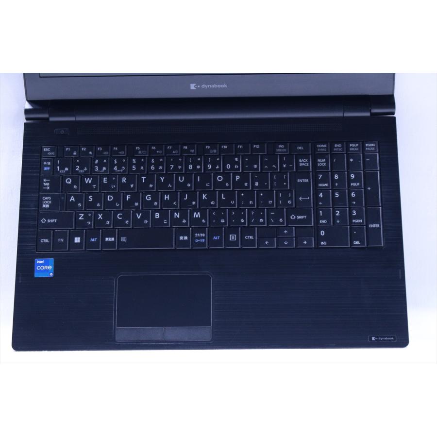 【準美品・バッテリー極上】第11世代i5｜Dynabook B65｜2021年製 dynabook B 即配 新品キーボード バッテリー&液晶良 2021年モデル B65