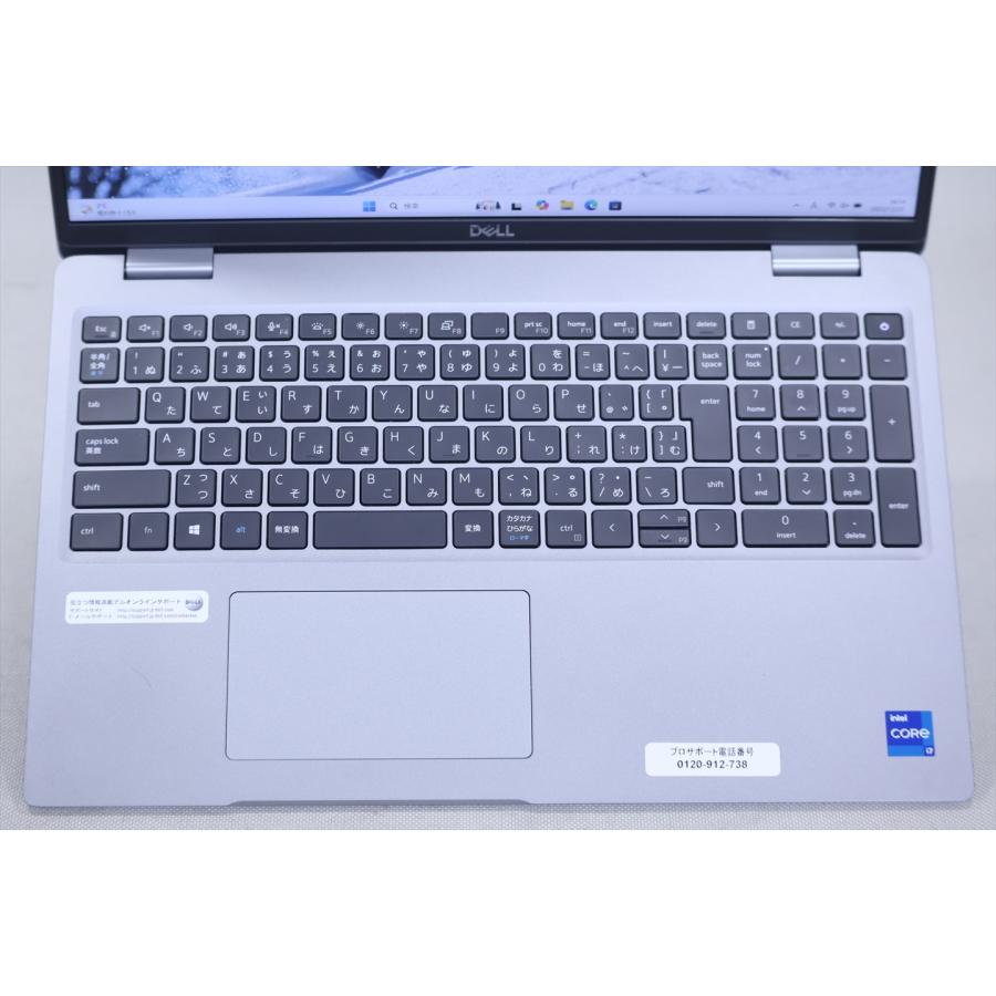 即配 安定快速ワークステーション 11世代Corei7 Precision 3560 i7-1165G7 32G 256G NVIDIA 15.6FHD Office Win11 バッテリー良 ノートパソコン BAA評価の画像