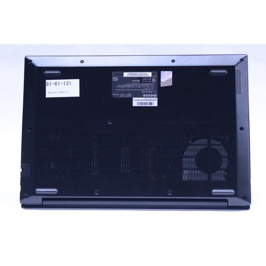 MousePro 即配 パワフル快速32Gモデル 11世代Corei7 バッテリー良好
