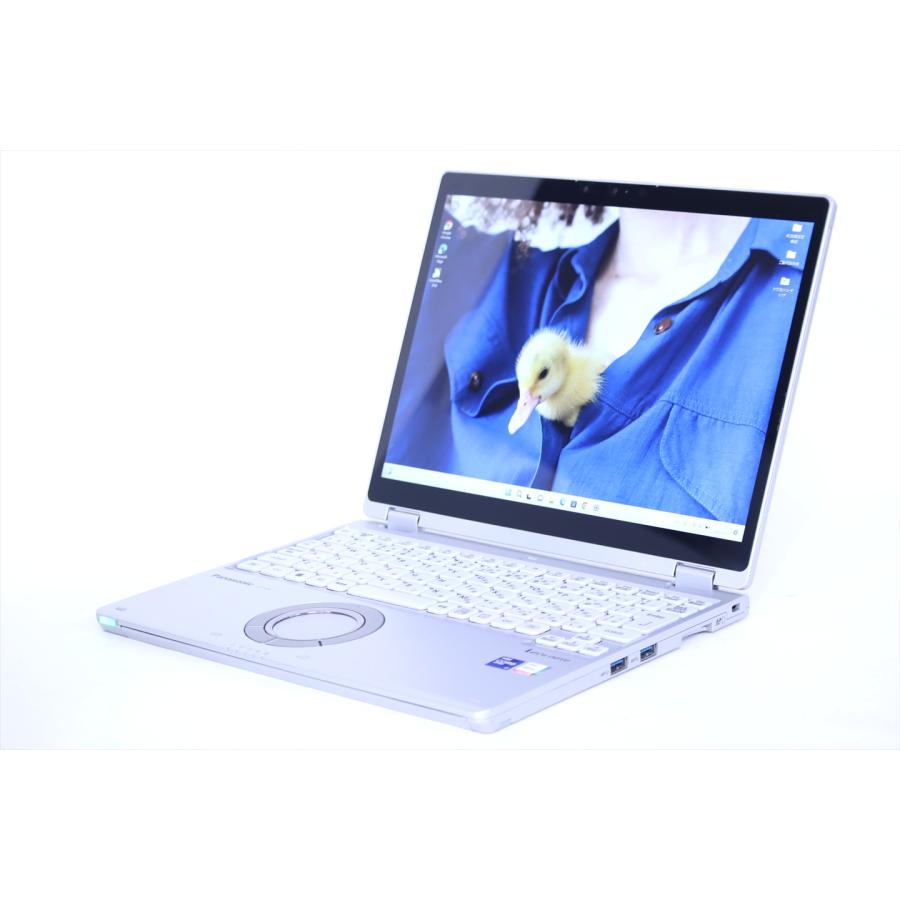 中古CF-QV1SFLAS 11世代i7 16GB　１TB　LTE　オマケつき Let's note QV 即配 2021年パワフル2in1タブレット 11世代Corei7 CF