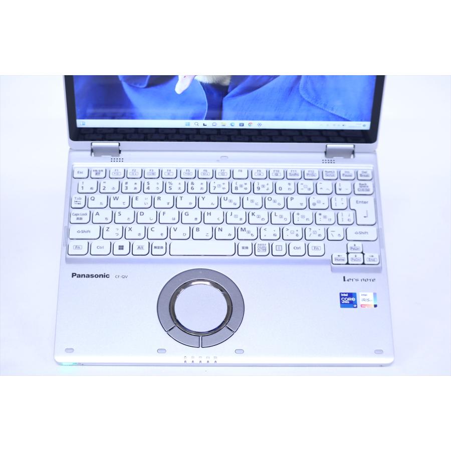 Let's note QV 即配 2021年パワフル2in1タブレット 11世代Corei7 CF