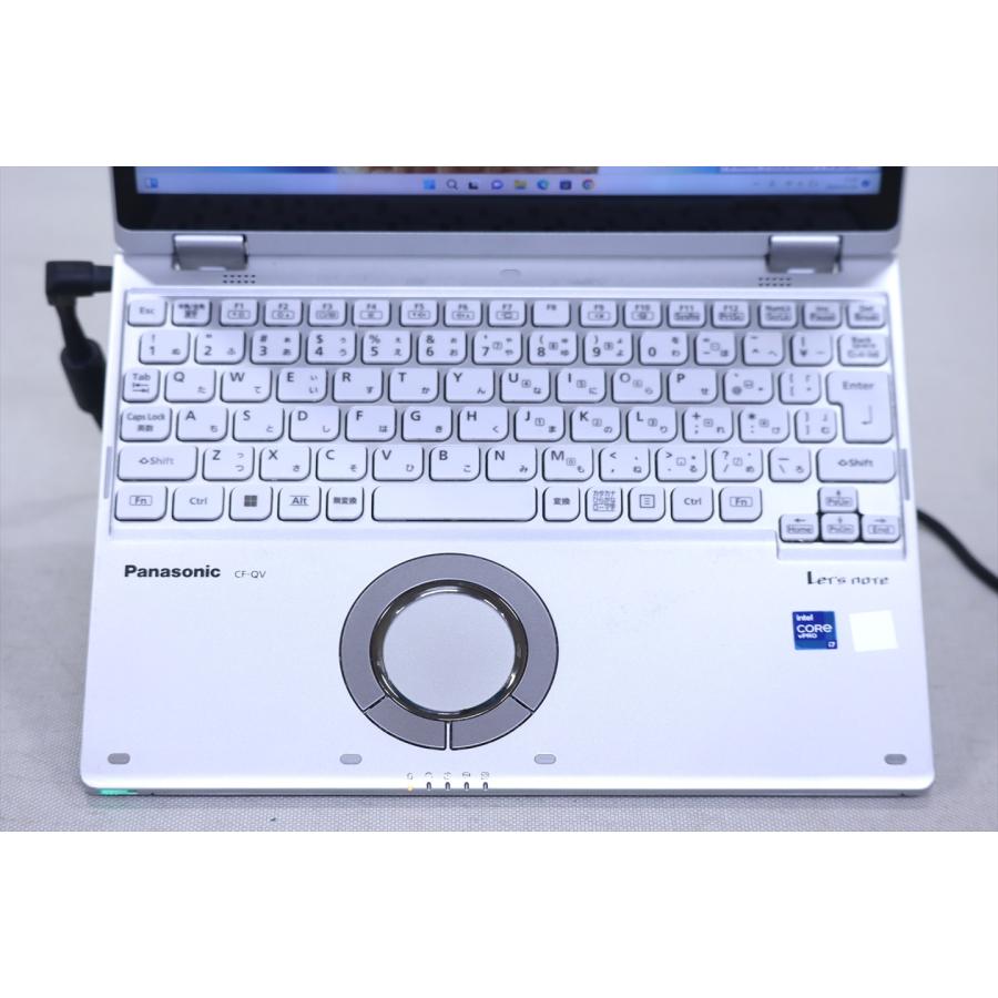 即配 2021年WQXGA+液晶パワフル2in1PC 11世代Corei7 Let's note CF-QV1SFLAS LTE i7-1185G7 16G 512G 12.0WQXGA+ Wi-Fi6 リカバリ ノートパソコン BAA評価の画像
