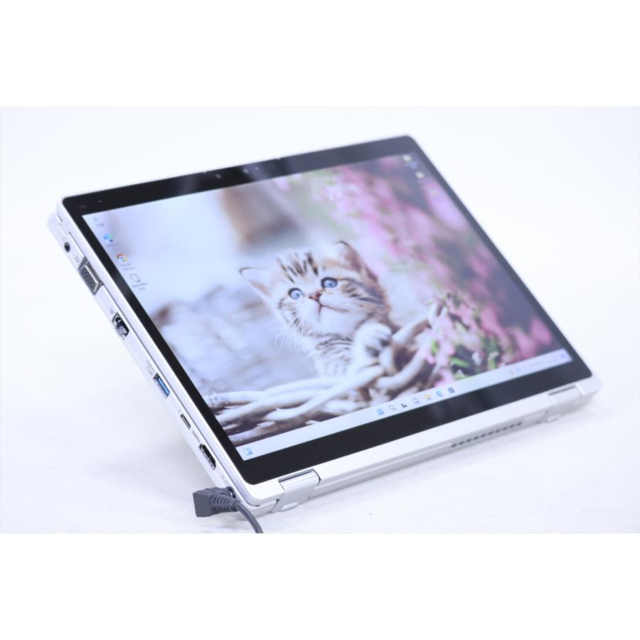 即配 2021年WQXGA+液晶パワフル2in1PC 11世代Corei7 Let's note CF-QV1SFLAS LTE i7-1185G7 16G 512G 12.0WQXGA+ Wi-Fi6 リカバリ ノートパソコン BBA評価の画像