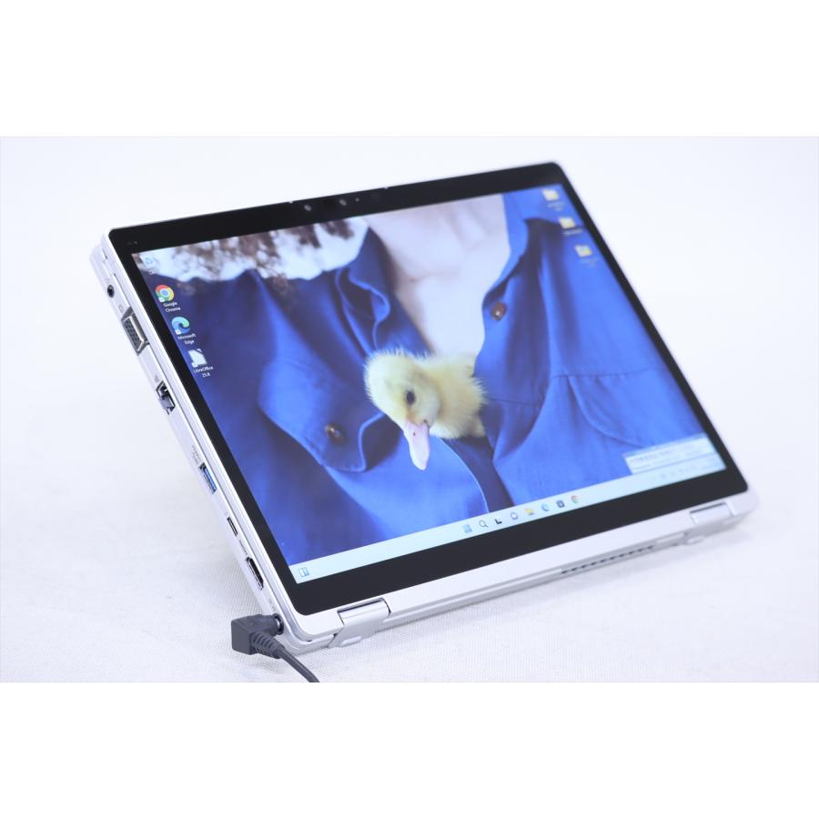 即配 2021年WQXGA+液晶パワフル2in1PC バッテリー良 Let's note CF-QV1SFLAS LTE i7-1185G7 16G 512G 12.0WQXGA+ Wi-Fi6 リカバリ ノートパソコン BAA評価の画像