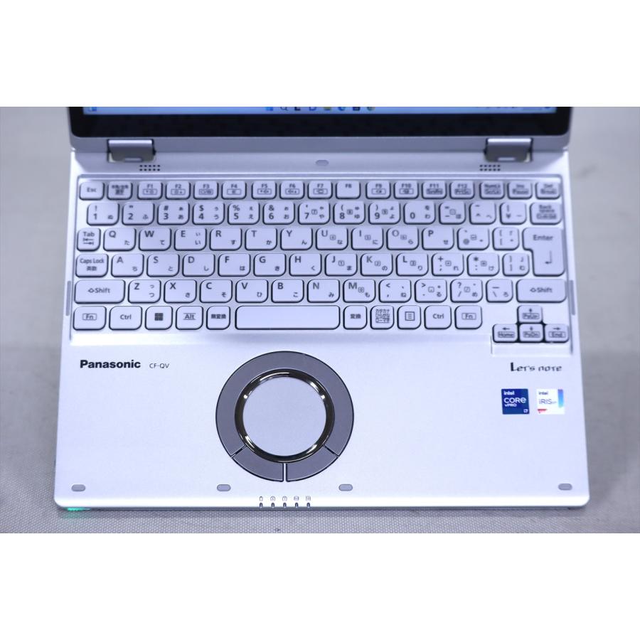 即配 2021年WQXGA+液晶パワフル2in1PC バッテリー良 Let's note CF-QV1SFLAS LTE i7-1185G7 16G 512G 12.0WQXGA+ Wi-Fi6 リカバリ ノートパソコン BAA評価の画像