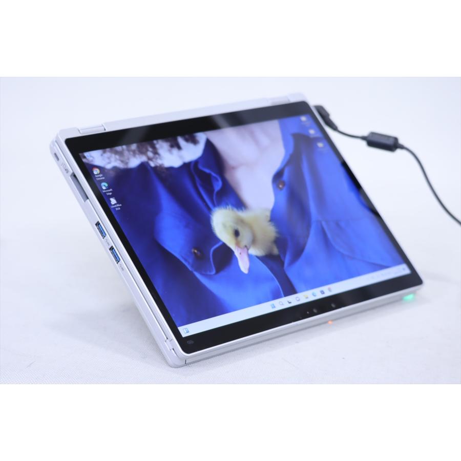 即配 2021年WQXGA+液晶パワフル2in1PC 11世代Corei7 Let's note CF-QV1SFLAS LTE i7-1185G7 16G 512G 12.0WQXGA+ Wi-Fi6 リカバリ ノートパソコン BAA評価の画像