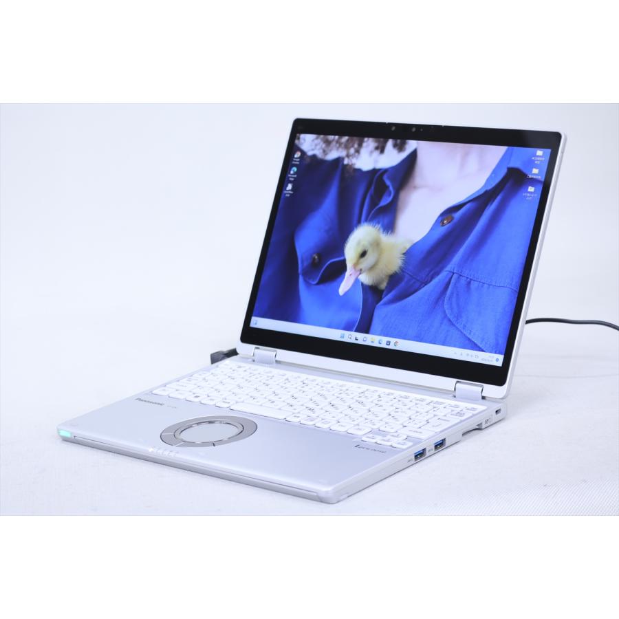 即配 2021年WQXGA+液晶パワフル2in1PC 11世代Corei7 Let's note CF-QV1SFLAS LTE i7-1185G7 16G 512G 12.0WQXGA+ Wi-Fi6 リカバリ ノートパソコン BAA評価の画像