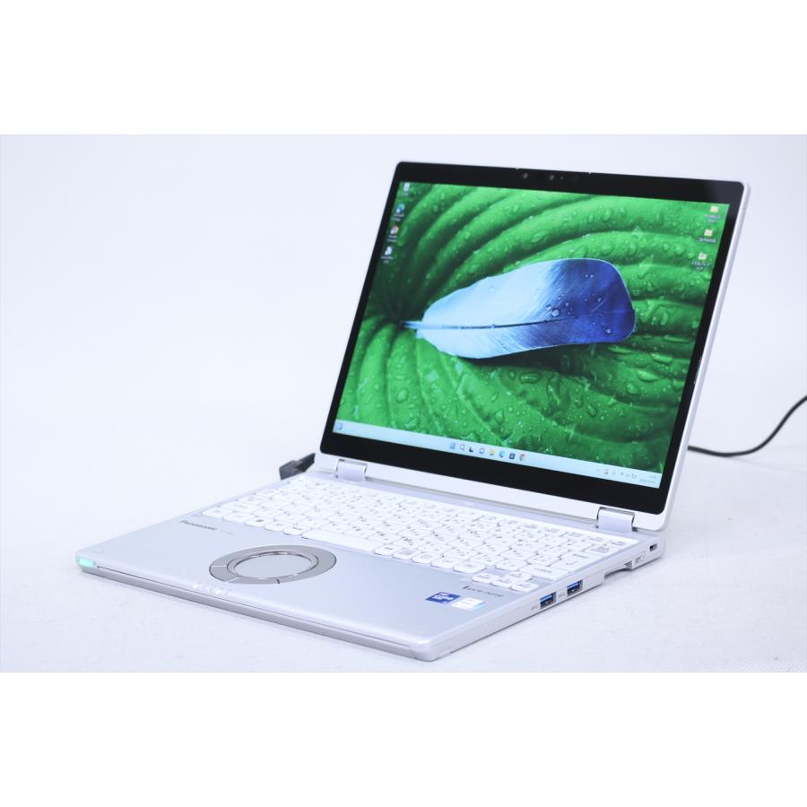 即配 2021年WQXGA+液晶パワフル2in1PC 11世代Corei7 Let's note CF-QV1SFLAS LTE i7-1185G7 16G 512G 12.0WQXGA+ Wi-Fi6 リカバリ ノートパソコン BAA評価の画像