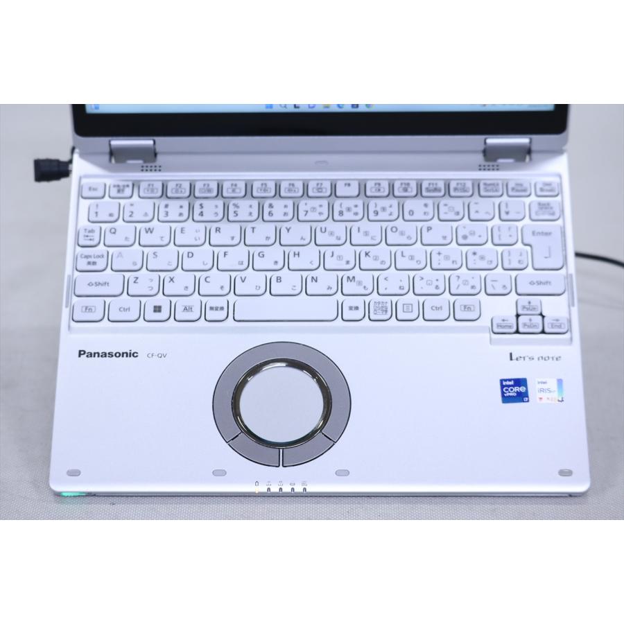 即配 2021年WQXGA+液晶パワフル2in1PC 11世代Corei7 Let's note CF-QV1SFLAS LTE i7-1185G7 16G 512G 12.0WQXGA+ Wi-Fi6 リカバリ ノートパソコン BAA評価の画像