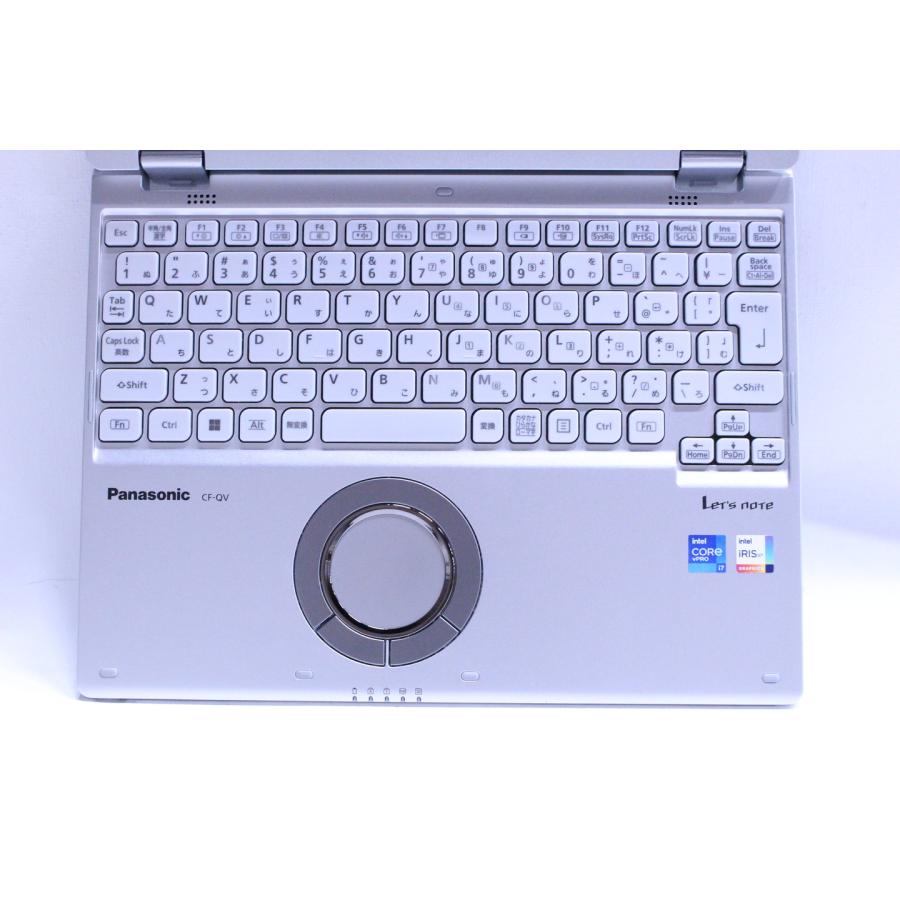 即配 2021年WQXGA+液晶パワフル2in1PC 11世代Corei7 Let's note CF-QV1SFLAS LTE i7-1185G7 16G 512G 12.0WQXGA+ WiFi6 リカバリ ノートパソコン BAA評価の画像