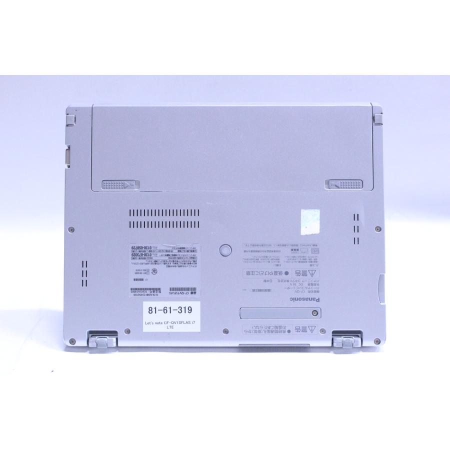 即配 2021年WQXGA+液晶パワフル2in1PC 11世代Corei7 CF-QV1SFLAS LTE i7-1185G7 16G 512G 12.0WQXGA+ WiFi6 リカバリ ノートパソコン BBA評価の画像