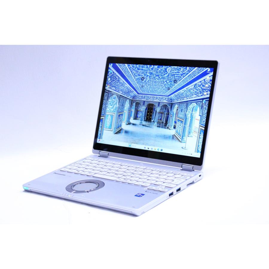 即配 2021年WQXGA+液晶パワフル2in1PC 11世代Corei7 Let's note CF-QV1SFLAS LTE i7-1185G7 16G 512G 12.0WQXGA+ WiFi6 リカバリ ノートパソコン AAA評価の画像