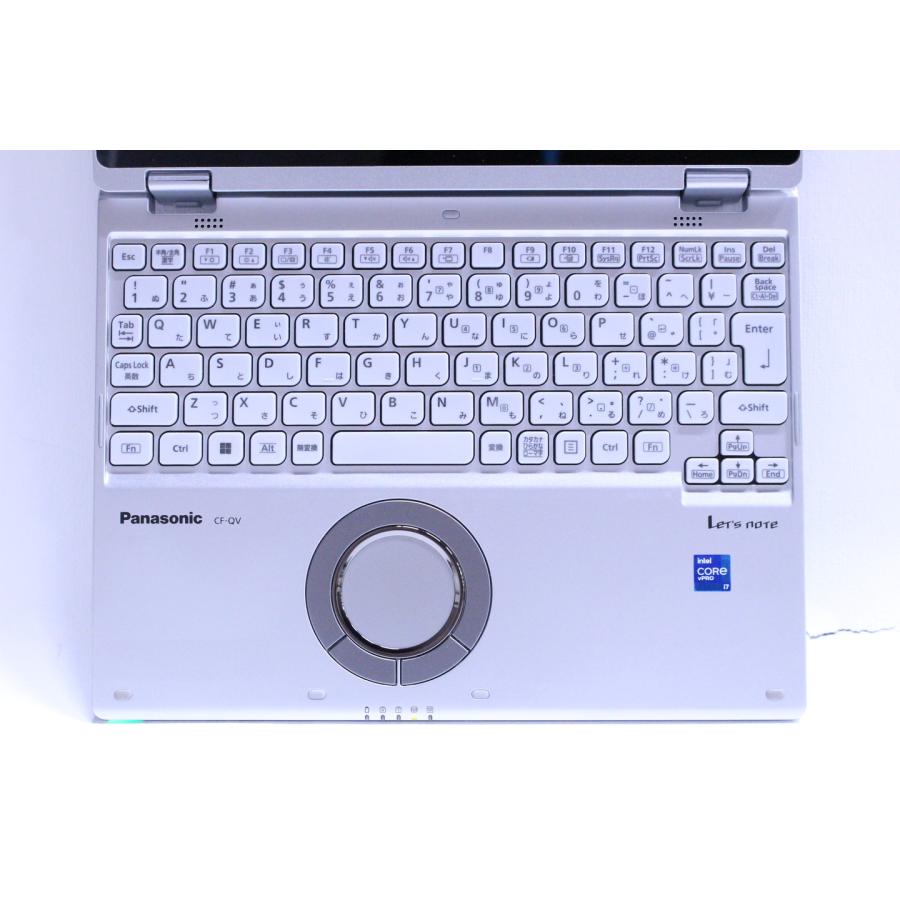 即配 2021年WQXGA+液晶パワフル2in1PC 11世代Corei7 Let's note CF-QV1SFLAS LTE i7-1185G7 16G 512G 12.0WQXGA+ WiFi6 リカバリ ノートパソコン AAA評価の画像