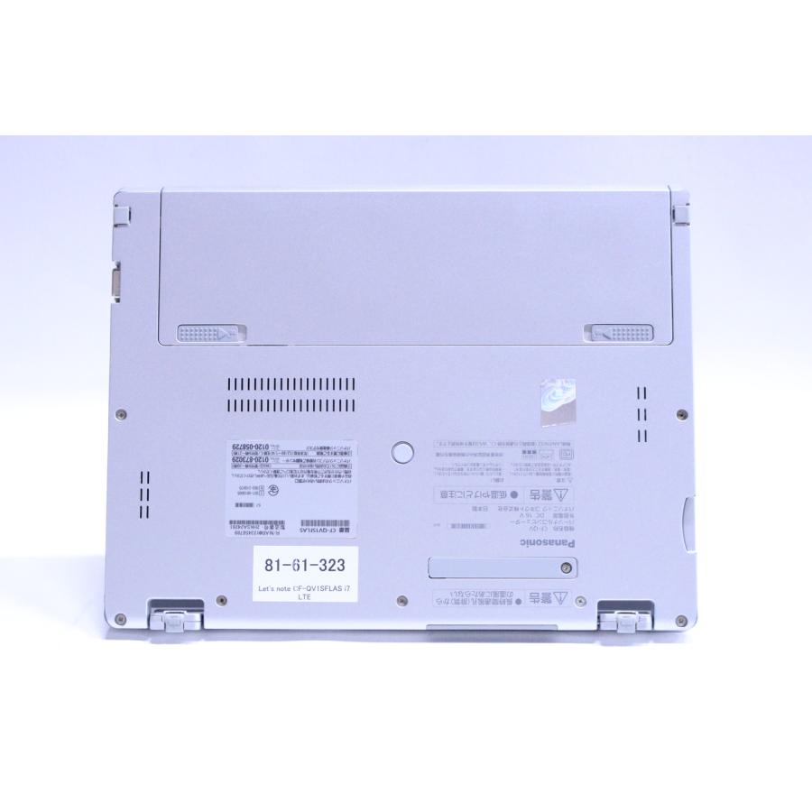 即配 2021年WQXGA+液晶パワフル2in1PC 11世代Corei7 Let's note CF-QV1SFLAS LTE i7-1185G7 16G 512G 12.0WQXGA+ WiFi6 リカバリ ノートパソコン AAA評価の画像