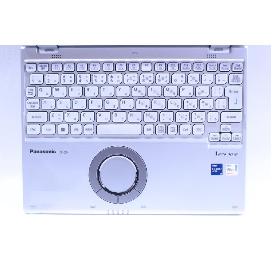 即配 2021年WQXGA+液晶パワフル2in1PC 11世代Corei7 Let's note CF-QV1SFLAS LTE i7-1185G7 16G 512G 12.0WQXGA+ WiFi6 リカバリ ノートパソコン BAA評価の画像