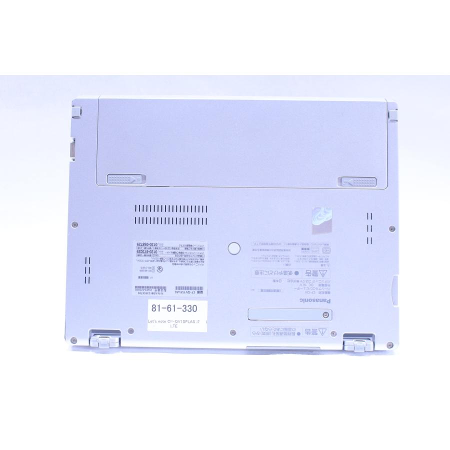 即配 2021年WQXGA+液晶パワフル2in1PC 11世代Corei7 Let's note CF-QV1SFLAS LTE i7-1185G7 16G 512G 12.0WQXGA+ WiFi6 リカバリ ノートパソコン BAA評価の画像
