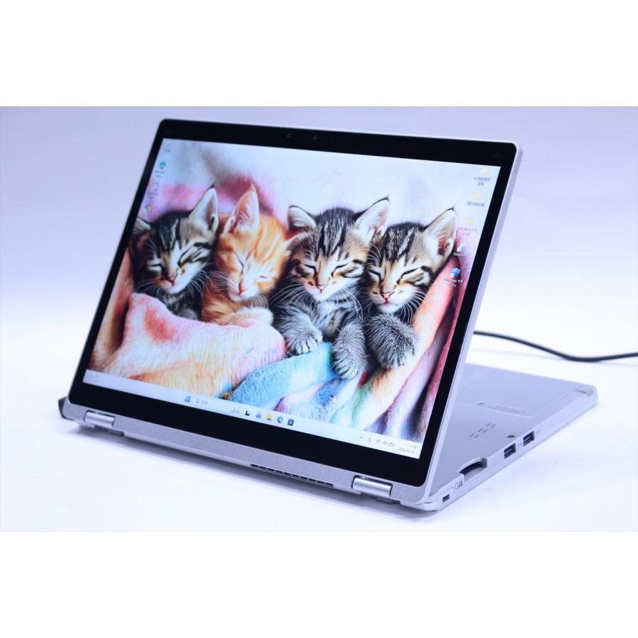 即配 2021年パワフル薄軽量WQXGA+タブレットPC Let's note CF-QV1SFLAS LTE i7-1185G7 16G 512G 12.0WQXGA+ WiFi6 Office リカバリ ノートパソコン BBA評価の画像