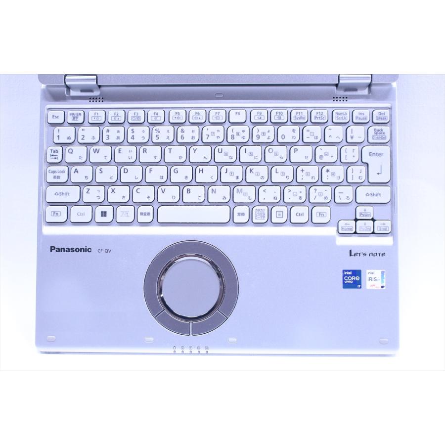 即配 2021年パワフル薄軽量WQXGA+タブレットPC Let's note CF-QV1SFLAS LTE i7-1185G7 16G 512G 12.0WQXGA+ WiFi6 Office リカバリ ノートパソコン BBA評価の画像