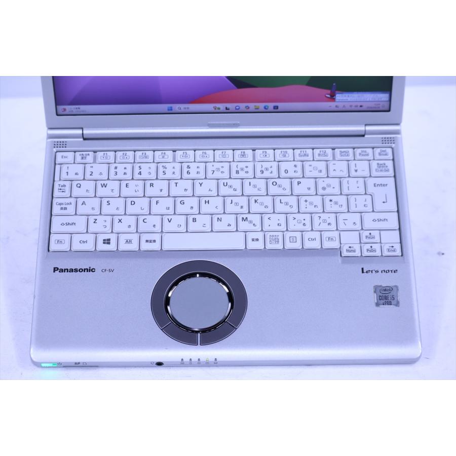 パナソニック レッツノート 2022年軽量快速モデル 11世代Corei5 Let's note CF-SV1RDLKS i5-1145G7 16G 512G 12.1WUXGA Wi-Fi6 リカバリ BAA評価の画像