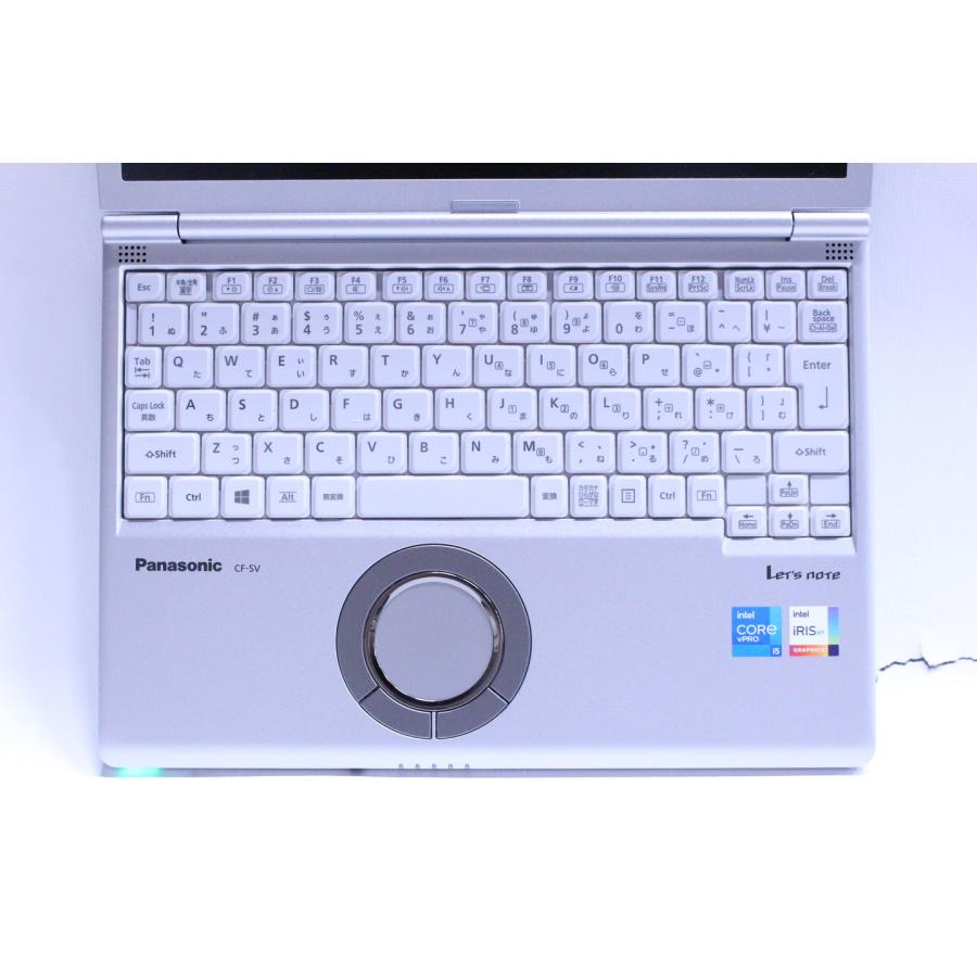 即配 良品 累積少 2021年快速モデル 11世代Corei5 Let's note CF-SV1RDLVS i5-1145G7 16G 256G 12.1WUXGA Wi-Fi6 Office リカバリ ノートパソコン AAA評価の画像