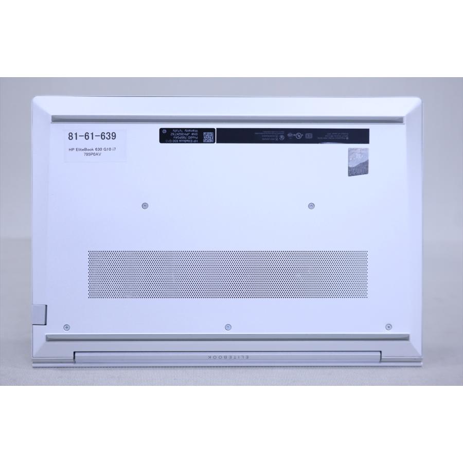 即配 2023年パワフルモデル 13世代Corei7 HP EliteBook 630 G10 i7-1355U 16G 512G 13.3FHD Wi-Fi6E Office リカバリ ノートパソコン BAA評価の画像
