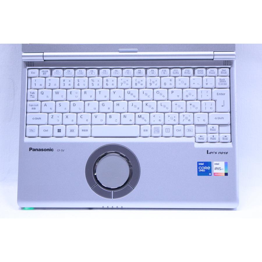 即配 2022年快速軽量モデル 11世代Corei5 Let's note CF-SV1RDLKS i5-1145G7 16G 256G 12.1WUXGA WiFi6 顔認証 Office リカバリ ノートパソコン ABA評価の画像